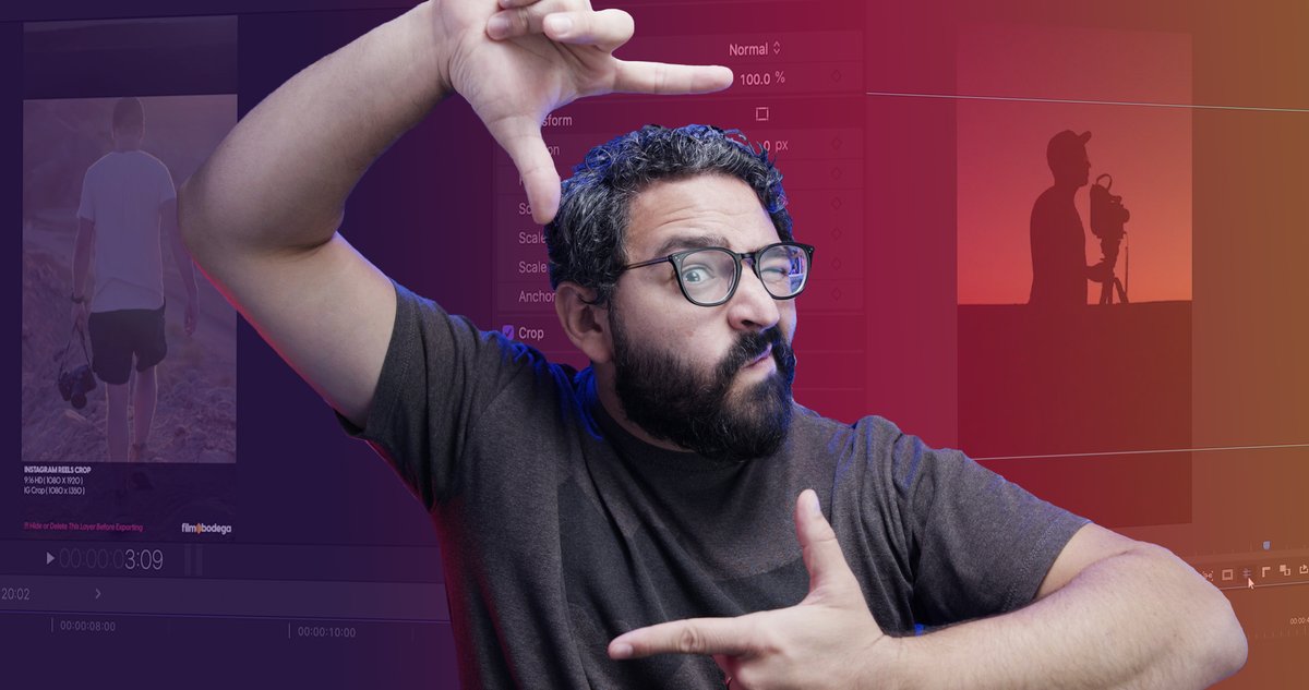 Download these FREE Crop and Safe Zone templates for IG Reels and Tik Tok videos. bit.ly/3DbyGpa