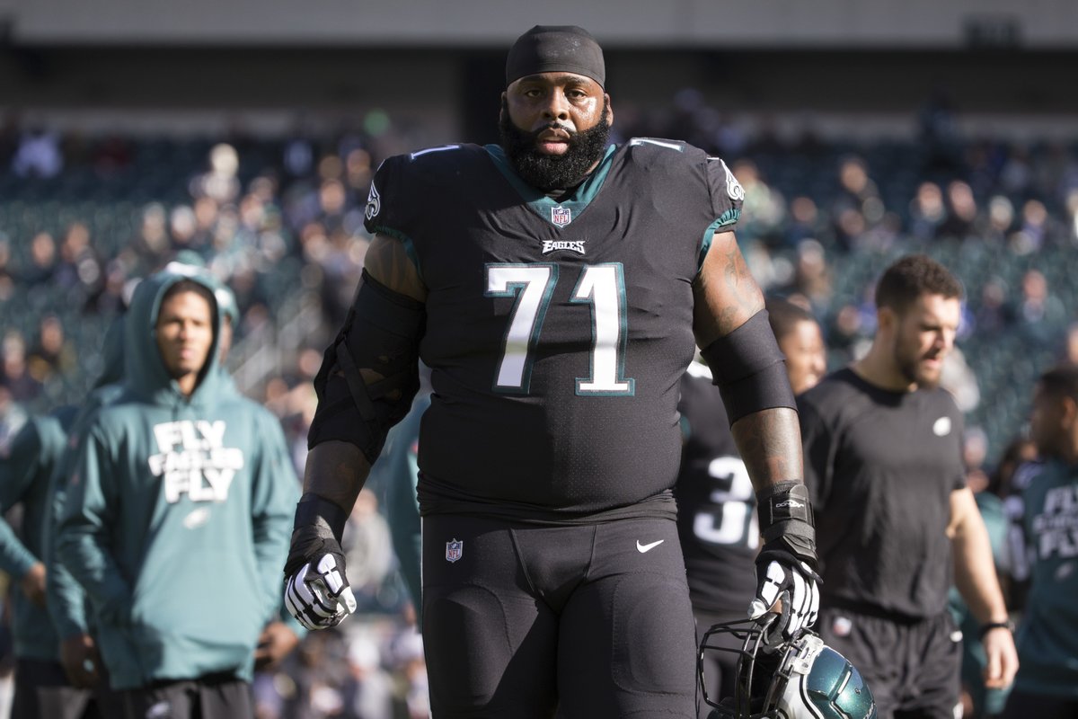 BrendenDeeg_'s tweet photo. The Eagles will go from 10 years of Jason Peters to 10 years of Jordan Mailata. 

Amazing. https://t.co/J0osDImqe0