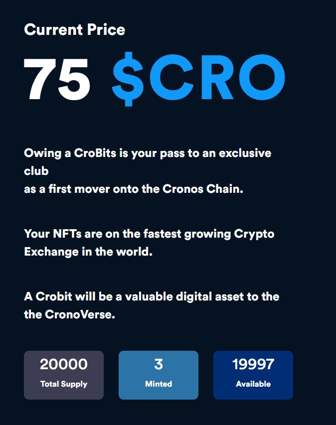 cronosbits's tweet photo. After Working Hard on this Project. 
Its a lot to even get 1 Mint. 

Thanks for the Support #NFTCommunity https://t.co/8b44NageeK