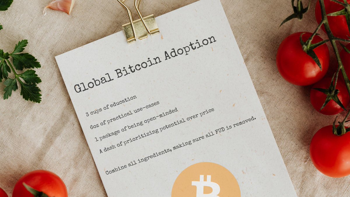 Our favorite recipe this holiday season... #Bitcoin #GlobalBitcoinAdoption