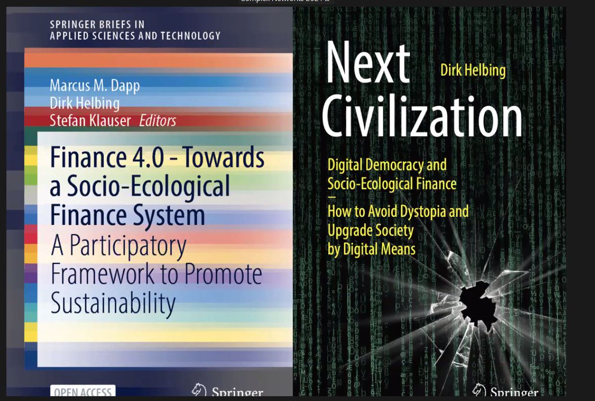 OnervaKorhonen's tweet photo. Some additional reading: #complexnetworks2021 https://t.co/4VwXJbBZVL