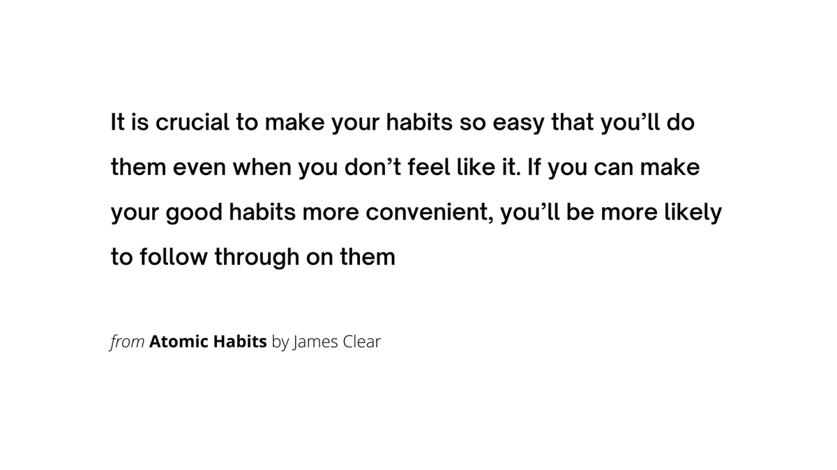 harishchouhan's tweet photo. Quote from one of the most useful books I have read this year.
"Atomic Habits" by @JamesClear https://t.co/khf4WHkLGm