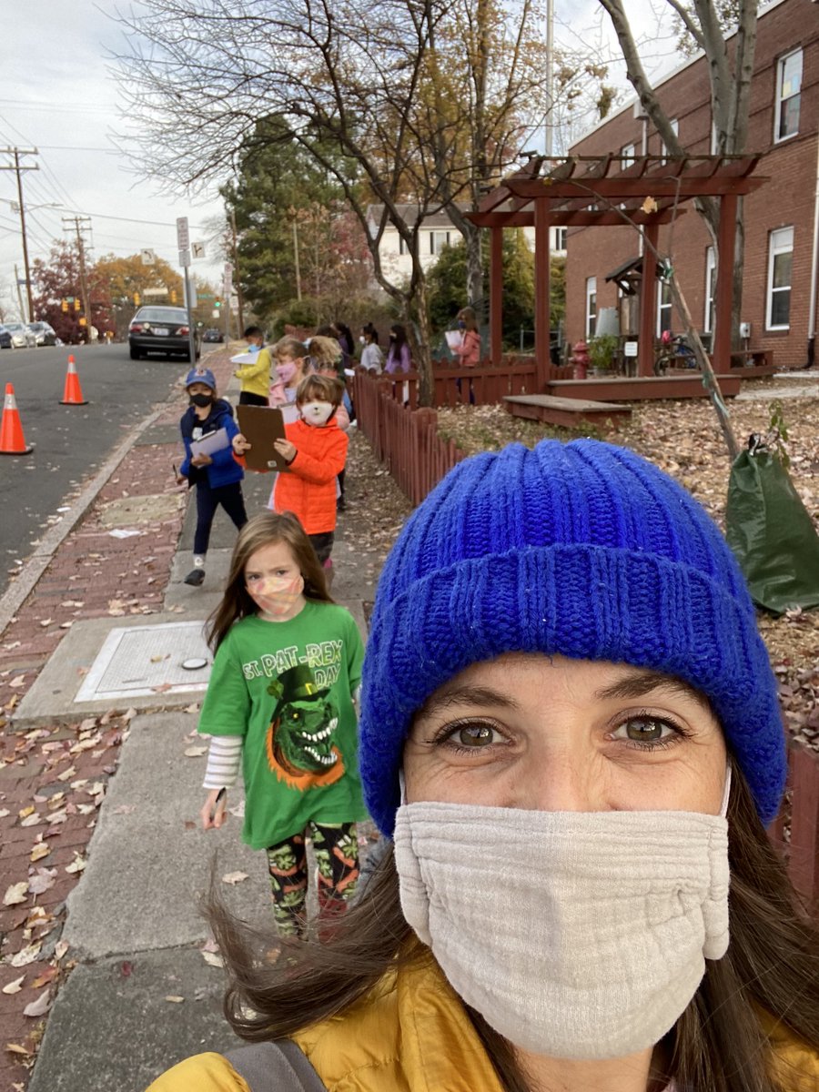 AnnasClass's tweet image. Our morning walk destination was our middle school! Seun and her class met us for hot cocoa! Firsties got to introduce themselves to a middle schooler and it was such a thrill for them! We also mapped some streets along the way! @CPSCNC #walkingcurriculum #mapproject