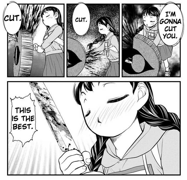 i have always and will allways love the yume nikki manga and all it's weirdness 