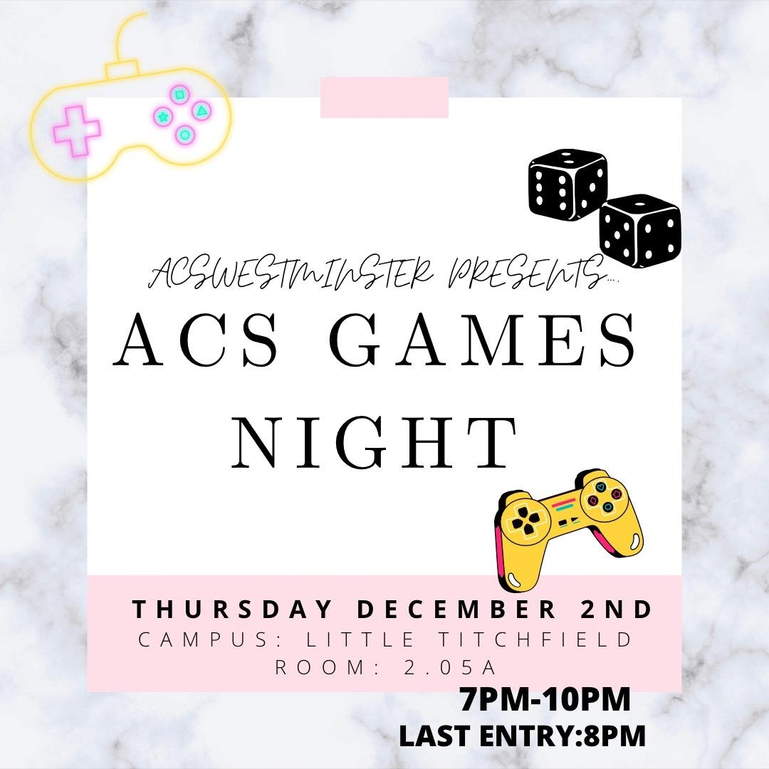 University of Westminster ACS tweet media