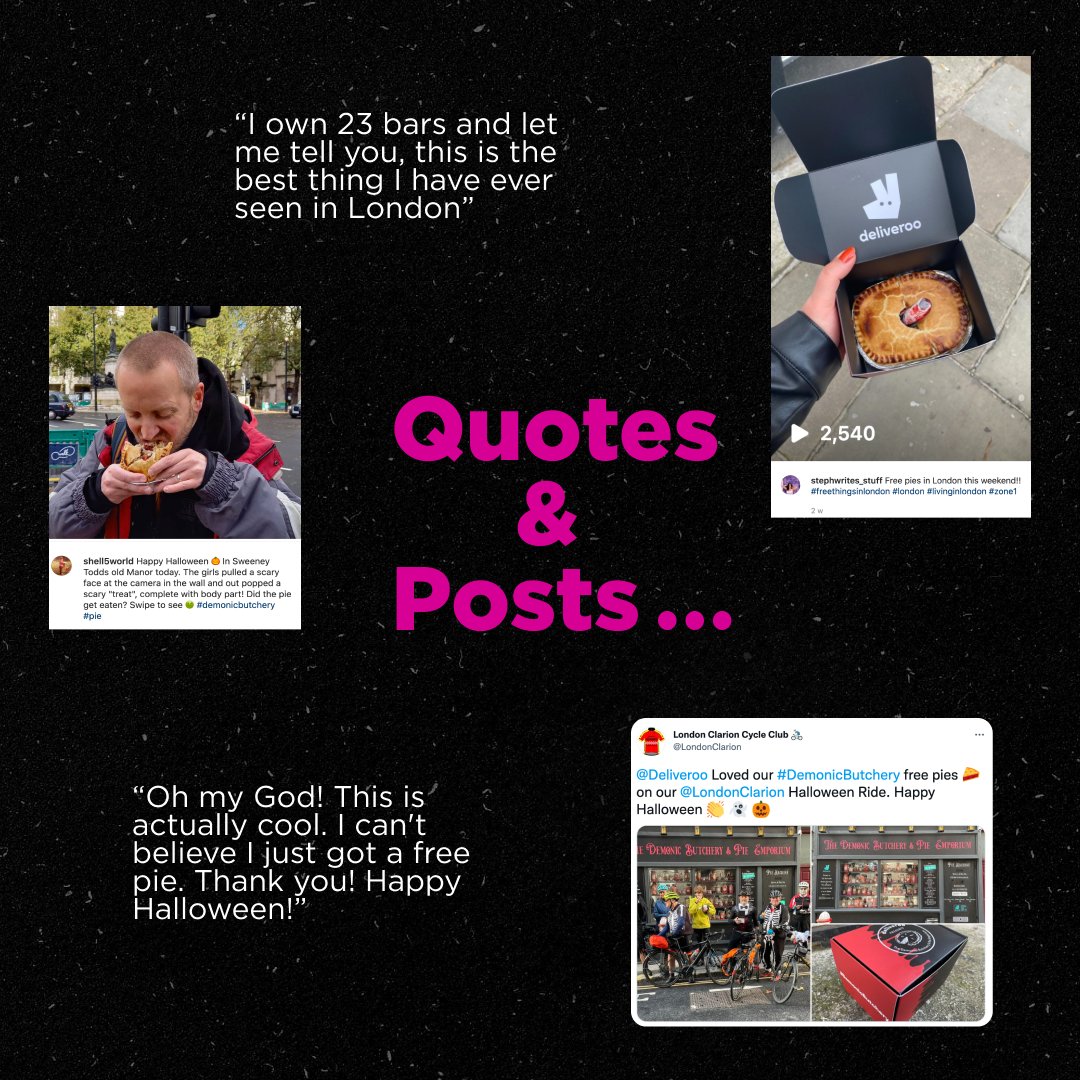 Strange Thoughts (@strangethoughtx) on Twitter photo The Demonic Butchery & Pie Emporium (2/3)
We'd like to give a big thank you to <a href="/Deliveroo/">Deliveroo</a> and <a href="/TalkerTailor/">Talker Tailor Trouble Maker</a> for helping us bring this project to life as well as Tom Harrison Photos for taking such wonderful pictures.
This one will definitely go down as one of our favourites. The Demonic Butchery & Pie Emporium (2/3)
We'd like to give a big thank you to <a href="/Deliveroo/">Deliveroo</a> and <a href="/TalkerTailor/">Talker Tailor Trouble Maker</a> for helping us bring this project to life as well as Tom Harrison Photos for taking such wonderful pictures.
This one will definitely go down as one of our favourites.