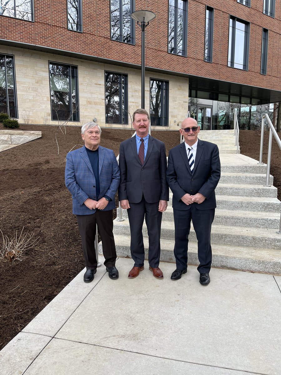 SenElderVogelJr's tweet image. Pleased to have joined and celebrated with @penn_state President Barron and @agsciences Dean Roush as they cut the ribbon to officially open the new Animal, Veterinary and Biomedical Sciences Building. Eager to see the inevitable academic and research success of this investment.