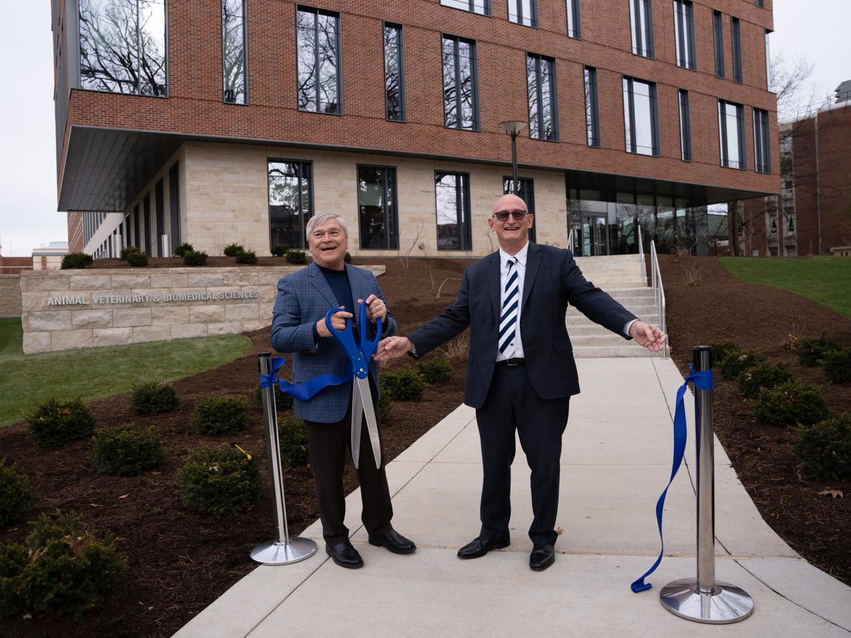 SenElderVogelJr's tweet image. Pleased to have joined and celebrated with @penn_state President Barron and @agsciences Dean Roush as they cut the ribbon to officially open the new Animal, Veterinary and Biomedical Sciences Building. Eager to see the inevitable academic and research success of this investment.