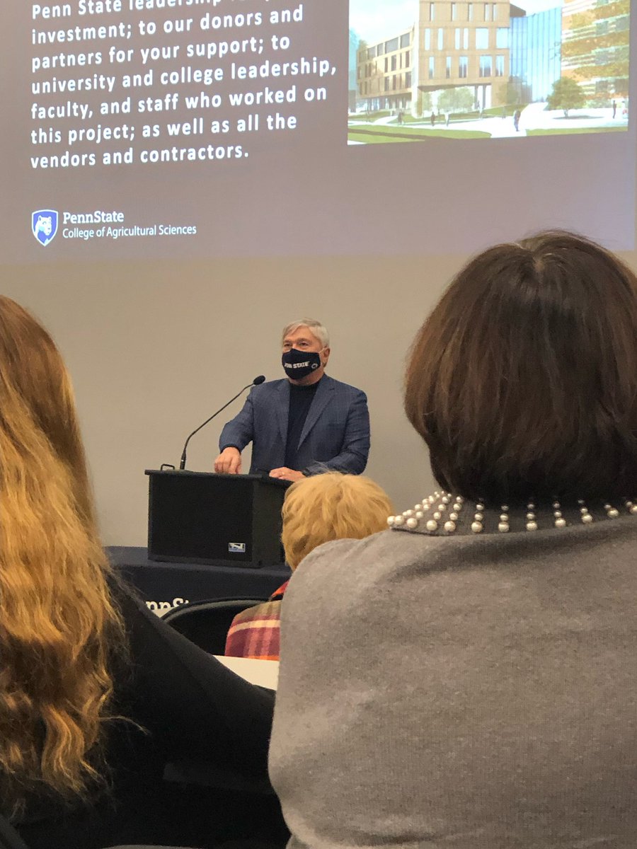 SenElderVogelJr's tweet image. Pleased to have joined and celebrated with @penn_state President Barron and @agsciences Dean Roush as they cut the ribbon to officially open the new Animal, Veterinary and Biomedical Sciences Building. Eager to see the inevitable academic and research success of this investment.