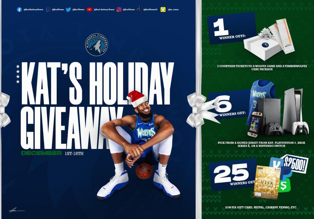 Holiday GiveAway Dec. 1st - 18th 🎄
gleam.io/CtwyX/kats-hol…
