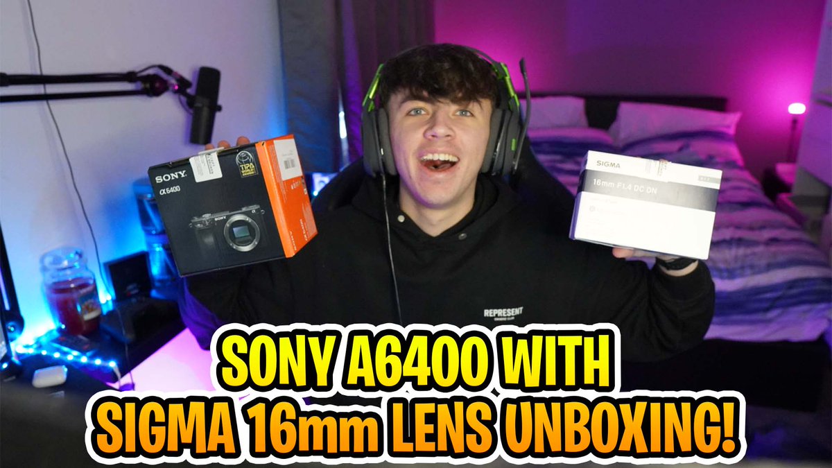 Harry17P's tweet photo. MY NEW CAMERA! Sony A6400 With Sigma 16mm Lens Unboxing & Review!
https://t.co/QSo64Iwfr6
#season6 #coldwarseason6 #warzoneseason6 #warzone #coldwar #coldwarupdate #season6update #vangaurddates #vanguardalpha #s6 #warzones6 #vanguardbeta #vanguard #tec9 https://t.co/EP2PMtHLzR