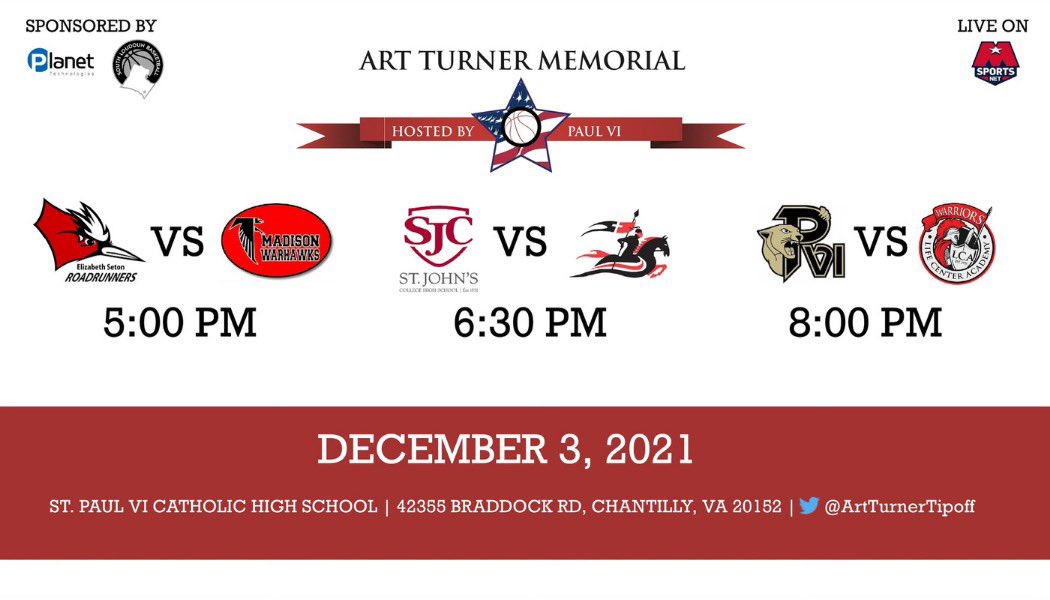 ArtTurnerTipoff's tweet photo. Day 1 of #ATM2021 begins tomorrow with 3 heavyweight matchups!!

Games begin at 5pm and tickets will be sold on site!! You do not want to miss these games!!

@ESetonHoops @MadGBball @SJCHSBBALL @LuHiWBBall @PVIGIRLSBBALL @LifeCenterBball https://t.co/q6nHhBgvUJ