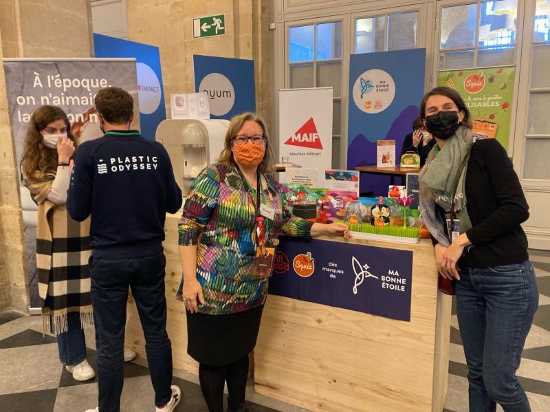 judithlaureMM's tweet photo. Aujourd’hui et demain à Bordeaux venez rencontrer @maif Impact et deux de nos start up qui innovent pour une 🌍 sans déchet @auumFR et @squizgourde au @wisbdx ! https://t.co/TammP6Z8U8