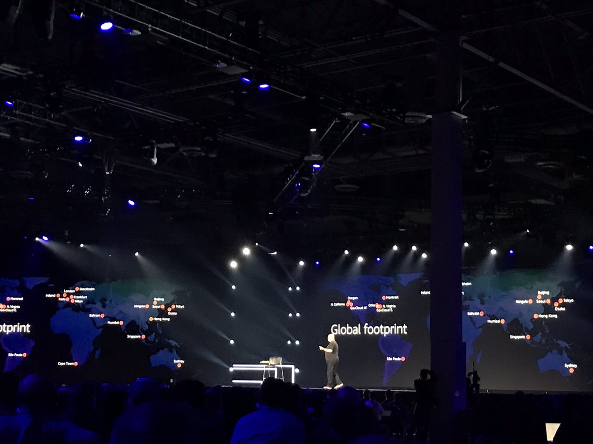 Behzod's tweet photo. Keynote by @Werner - CTO, https://t.co/FOUFIjkBBf https://t.co/zpXtGibvtx