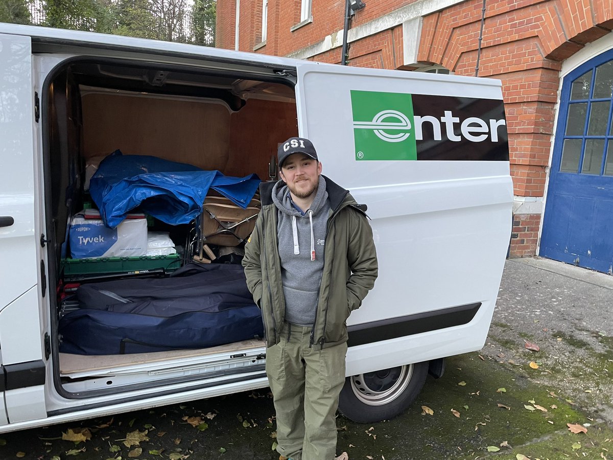 ForensicsGRE's tweet photo. The van is packed and ready for the excavation. 

Students.. I hope you’re ready to embrace the mud and cold! 

LET’S GO DIGGGGINGGG!! 🥰 https://t.co/TIn4ELrZY0