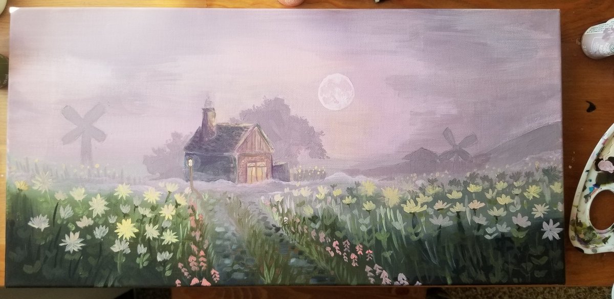k8rosebush's tweet photo. @ace_of_dragons Hi!! Im kate i do traditional media paintings, typically acrylic. Im just getting back into twitter recently, thanks for doing an art share. Heres some of my work❤ https://t.co/TYt8FKTvVO