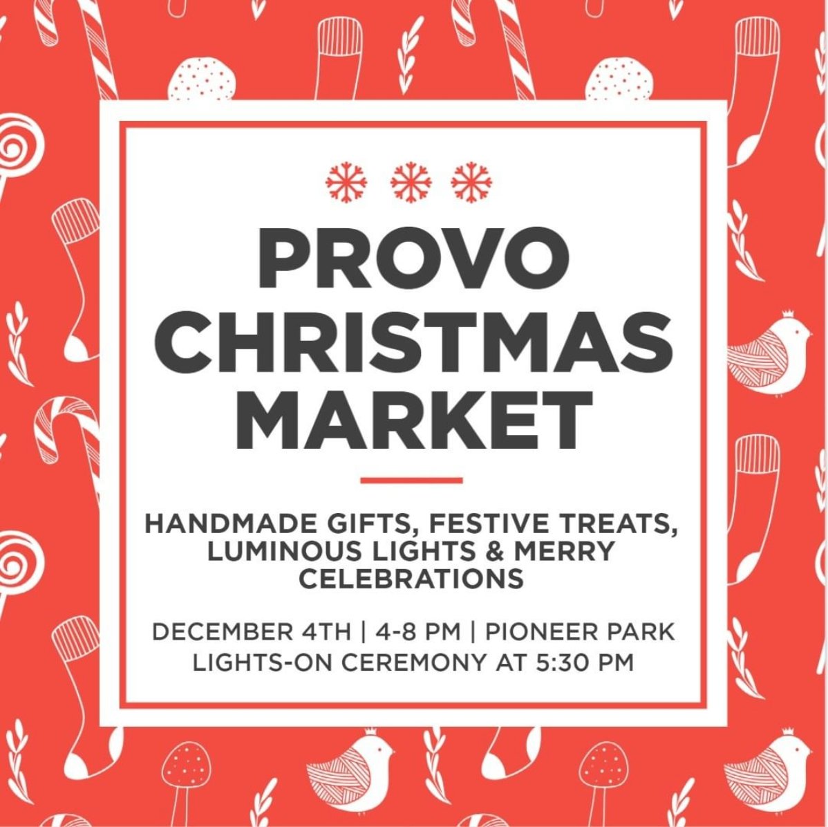 ProvoParks's tweet photo. Did you know that the lights at Pioneer Park are set up by our own Parks &amp; Grounds crew? Come to the Provo Christmas Market to see the beautiful light set up they have done this year! https://t.co/k2DqDtcTYj
