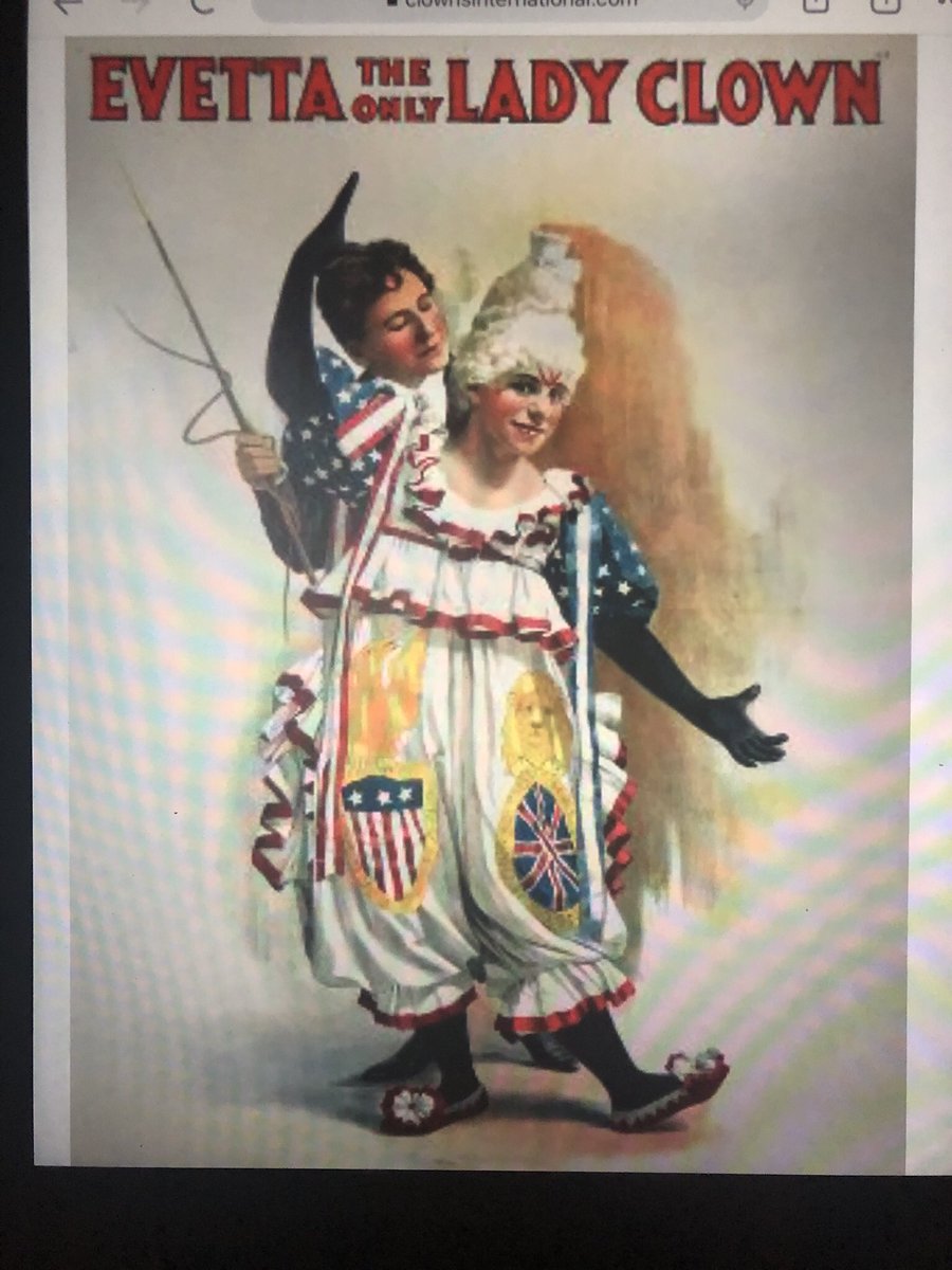 jamran55's tweet image. Josephine Matthews watched from the sidelines as her brothers followed their clown father into the circus.  ‘Not fair’, she said.  She created Evetta in 1890, based on the suffragette fashion and lifestyle, becoming an international celebrity.  #PitMad #PBBio. #PB. #kidlit
