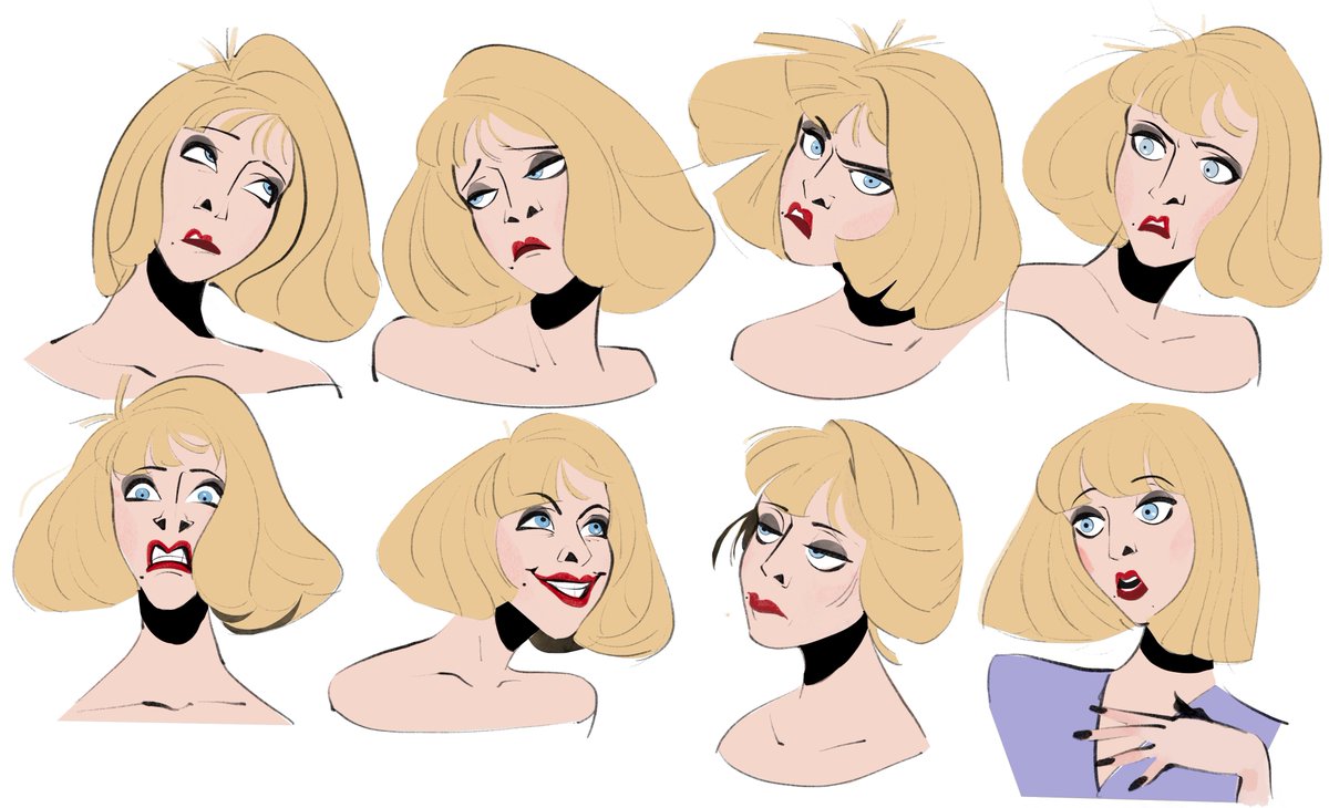 Did a quick study of Debbie from Addams Family Values the other day! #animation #characterdesign #addamfamily