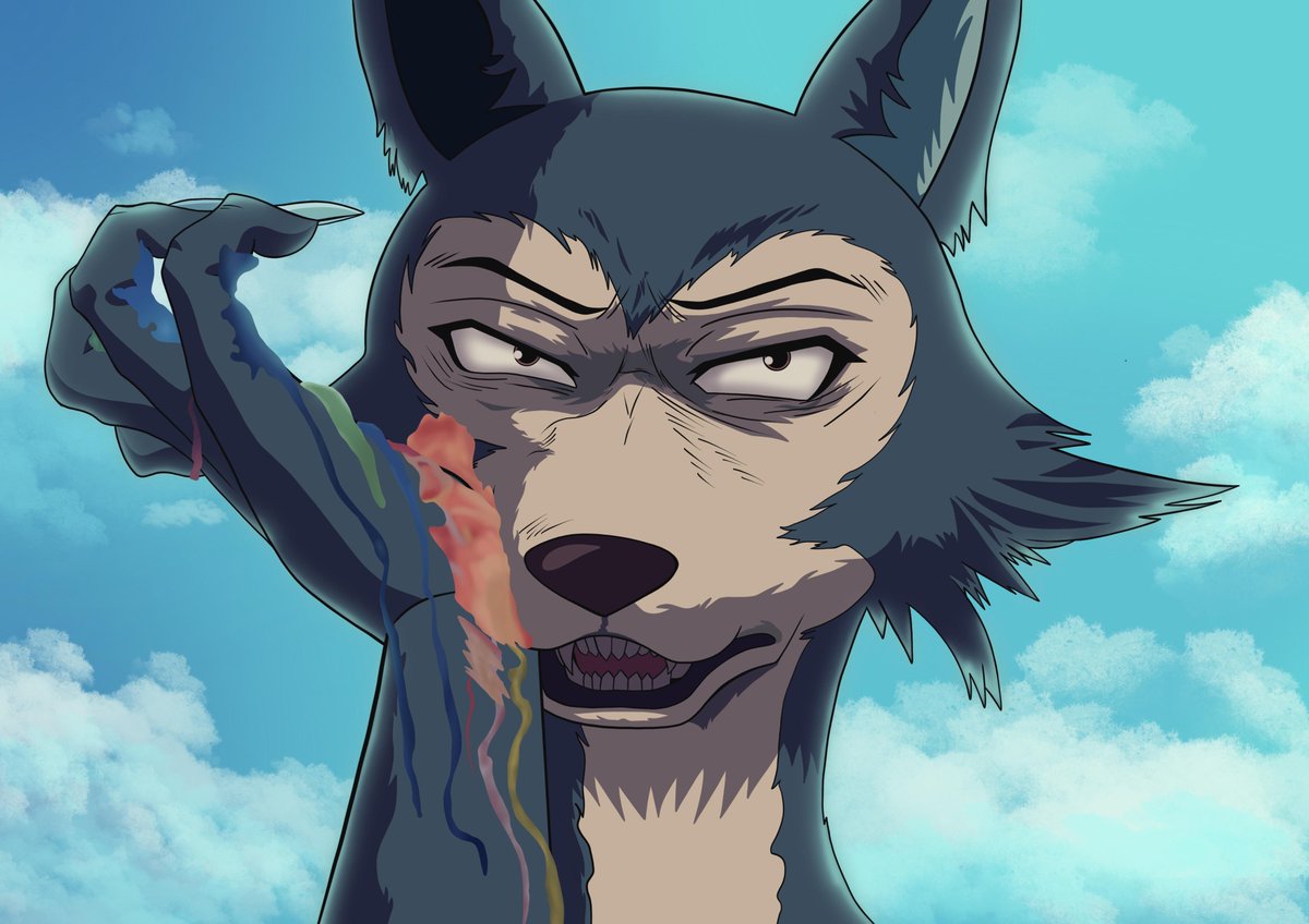 juanpegasus's tweet photo. Same Seiyuu, Kobayashi-san. #Rangler #legoshi #jojo #beastars https://t.co/sGAQLZ9NjV