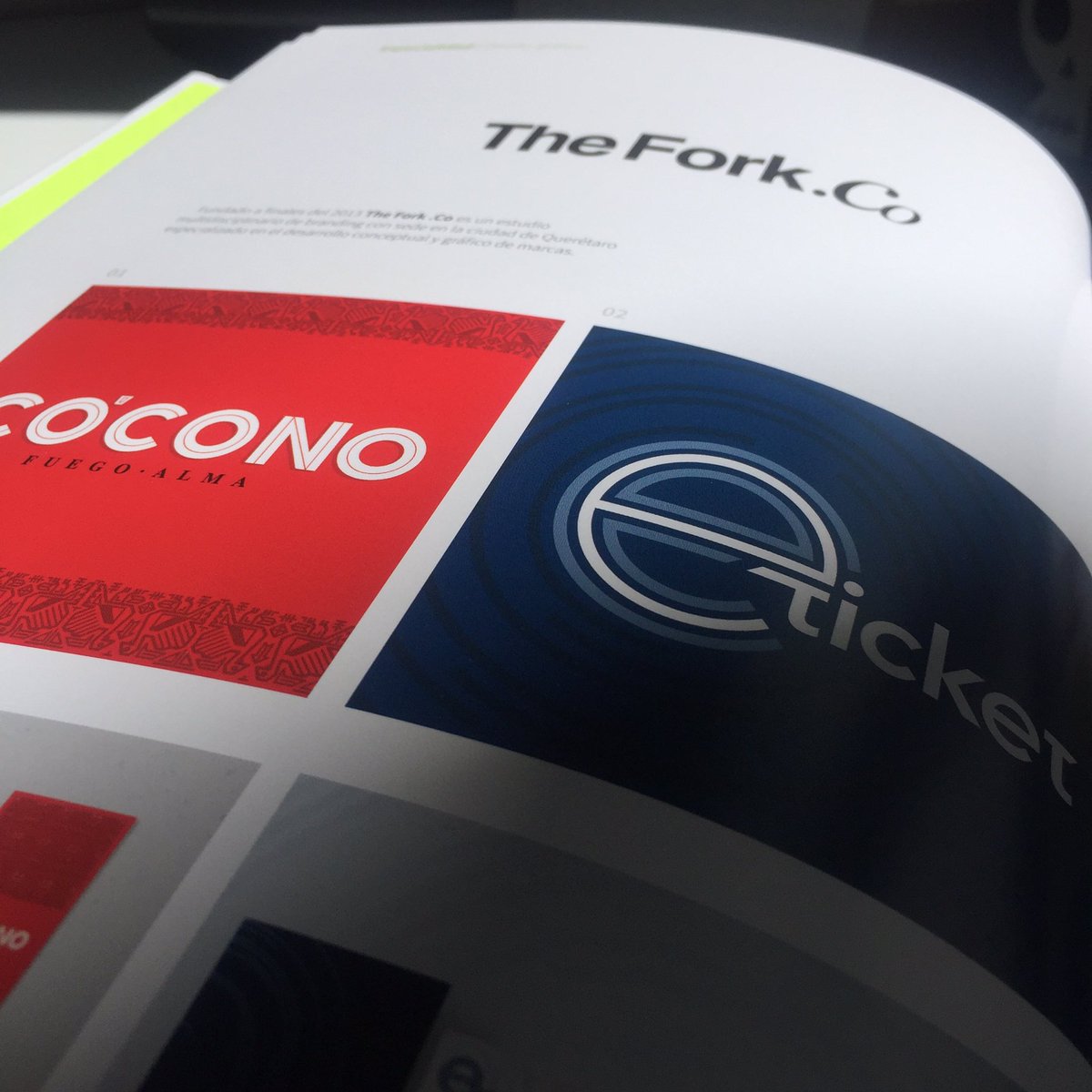 TheForkCo's tweet photo. Muy felices de haber sido parte de el gran compilado de diseño en Querétaro “Todo es Diseño” junto con grandes exponentes de la ciudad, gracias a @lajaboneracentro y a @qromunicipio por el trabajo detrás de la organización de la expo y la edición del libro. 🔥

#hacemosmarcas https://t.co/5QCQLSY1Ug