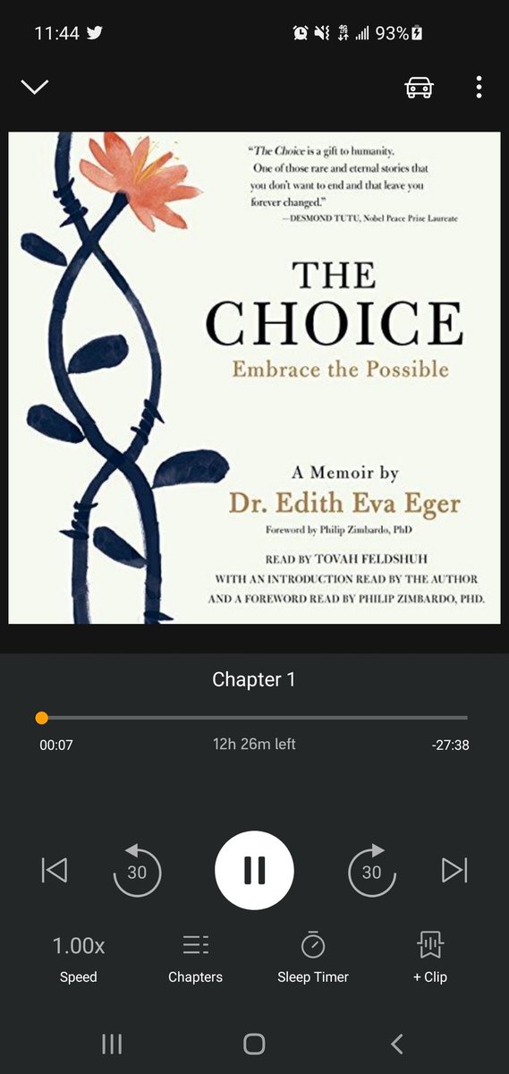 HawesJenn's tweet photo. Absolutely amazing podcast this week!! Dr. Edith Eger is an incredible human and can't wait to start listening to her book!!! @JulieFoudy @LynnOlszowy @DrEdithEger1 Thanks for introducing me to this great woman! #laughterpermitted https://t.co/1tbM7e0hW4