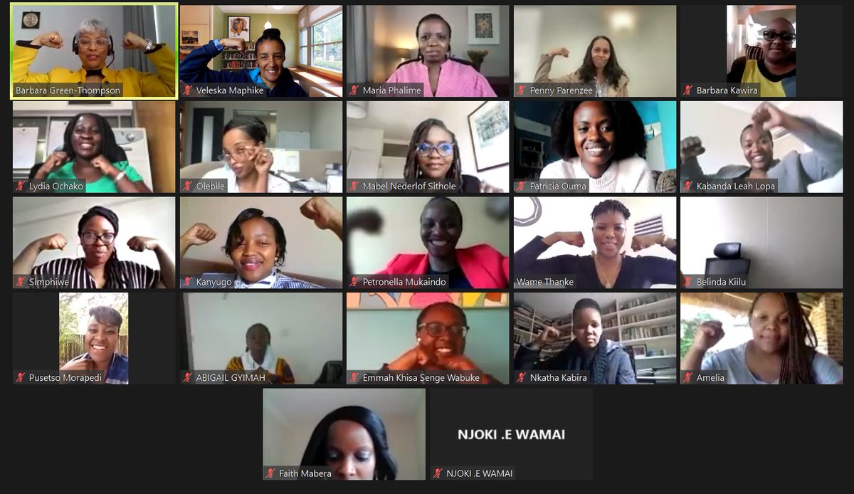 MandelaUCT's tweet photo. It's a wrap! The Nelson Mandela School and Konrad Adenauer Stiftung's Women, Influence, Power Programme 2021 cohort had their last session this week.

Congratulations to everyone - this was indeed a transformative learning process.

Meet 2021 cohort: https://t.co/QxO5tKI2Er https://t.co/S3RWt1aTNM