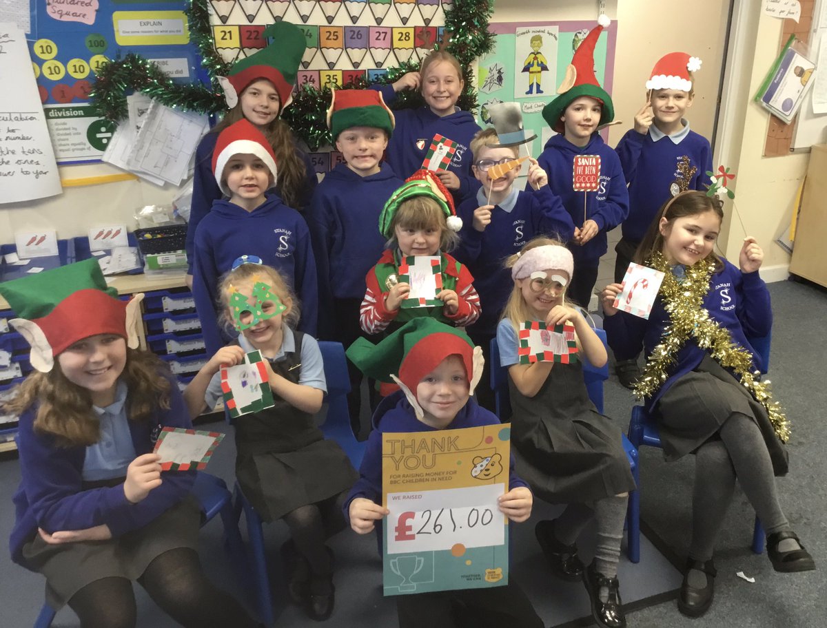 StanahScCouncil's tweet photo. Thank you for all your @BBCCiN Children in Need donations @StanahPrimary - We have raised £261 and will be sharing your donations between @BBCCiN and @BrianHouseCH https://t.co/wqxNjFt2oA