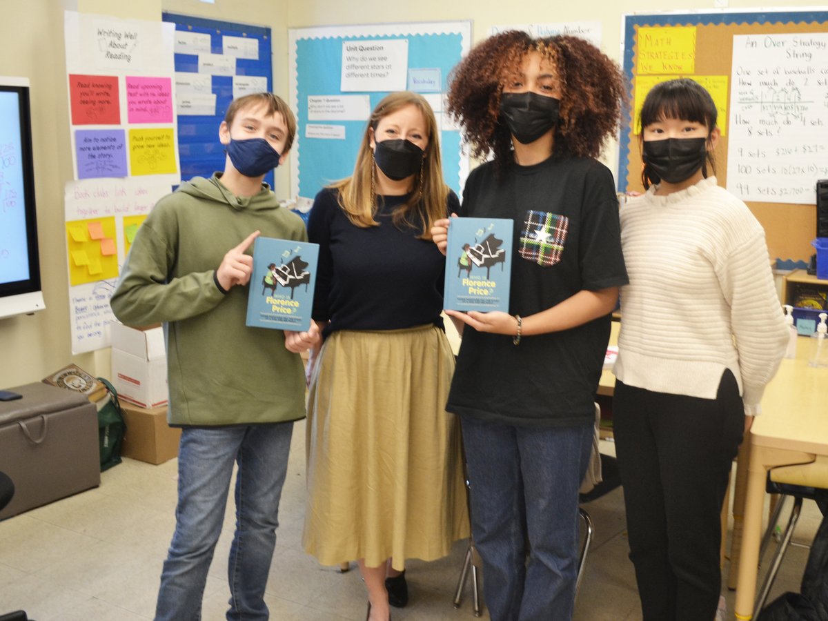 nprclassical's tweet photo. A group of sixth, seventh and eighth graders realized there was no children's book about the composer Florence Price. So they wrote, illustrated and published their own. https://t.co/725eQmnMGO https://t.co/ZEXeBr6cgX