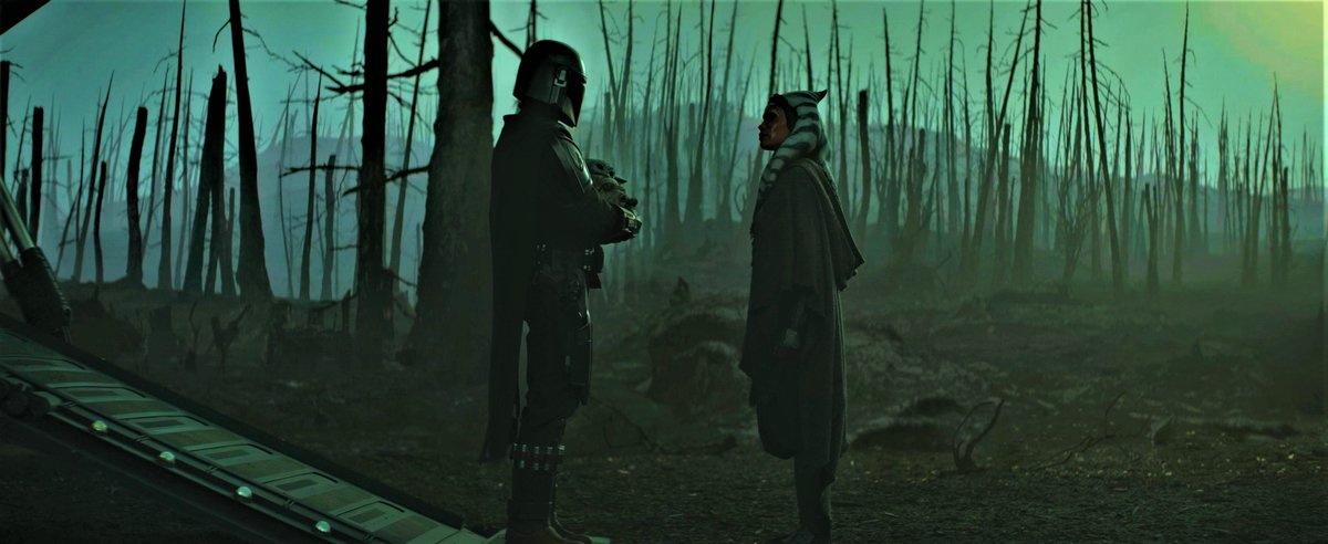 gwenwynfar's tweet image. Star Wars mood: When even the darkness is full of color🤩