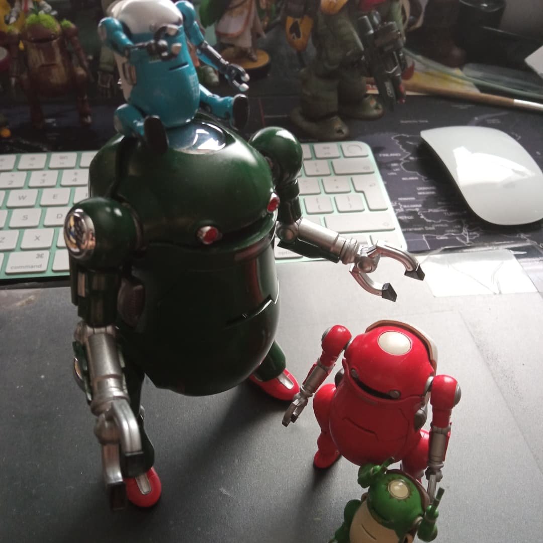 Kaek_art's tweet photo. Smol mechatro #mechatro #mechatrowego https://t.co/NJv8p2XOR3