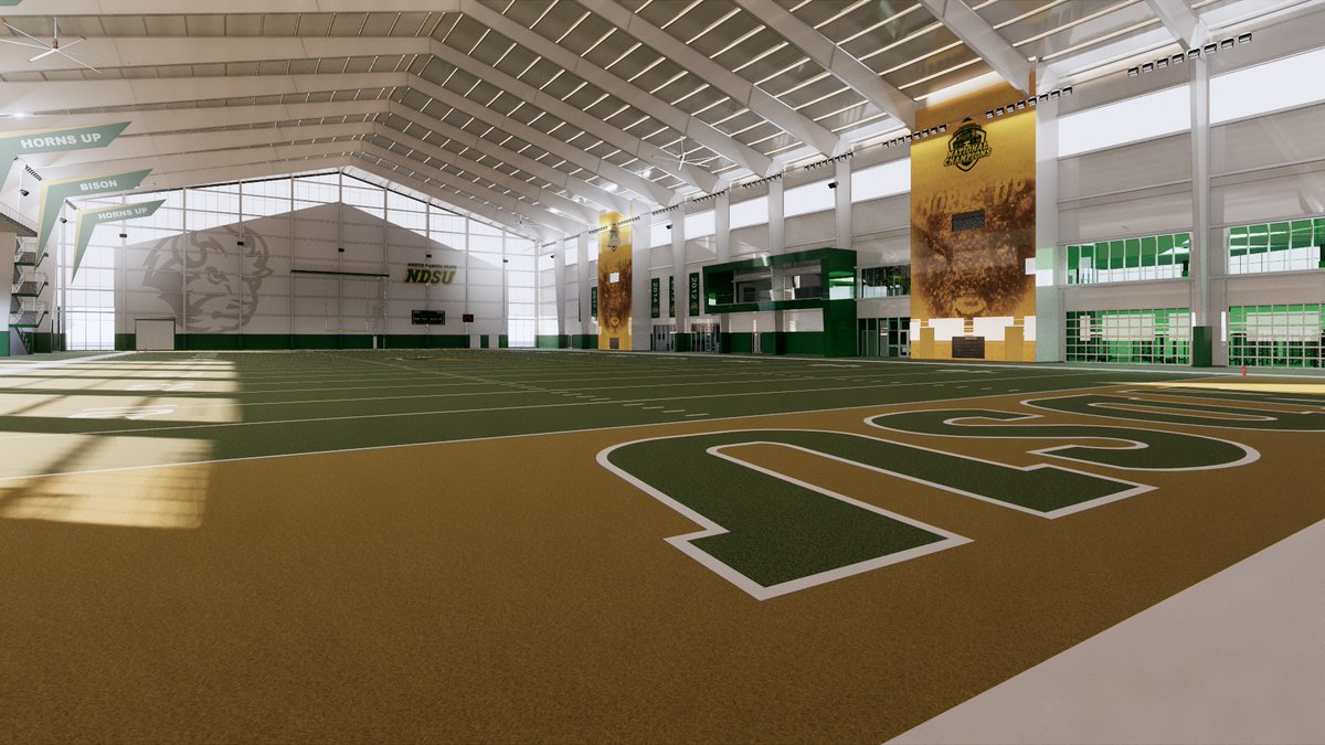 NDSUathletics's tweet photo. We are excited to announce our single largest one-time gift commitment, a $15 million pledge from the WE B Giving Foundation toward completion of the Nodak Insurance Company Football Performance Complex! #GoBison #BisonPride🤘
▶ https://t.co/kJmBYLIpuy https://t.co/3oMGR9FiVL