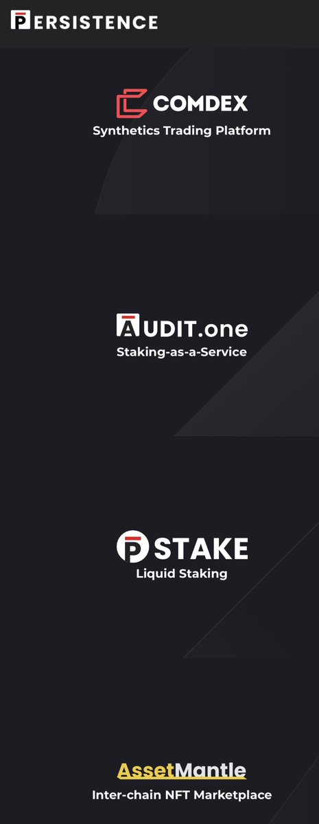 cryptobonaparte's tweet photo. I love being early to projects with immense potential

$XPRT ecosystem is a moonshot 

$pSTAKE liquid staking 

@AssetMantle decentralized NFT marketplace 

$CMDX synthetic assets protocol https://t.co/ixUDJeYw3l