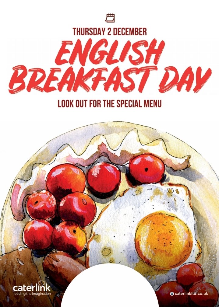 English Breakfast Day @SheffPark_Acad we had a full English breakfast plus other breakfast options such as pancakes and fruity yoghurts. #breakfast #Food #Foodie @MStreeting @UltCaterlink @JoanneNunney @caterlink_ltd