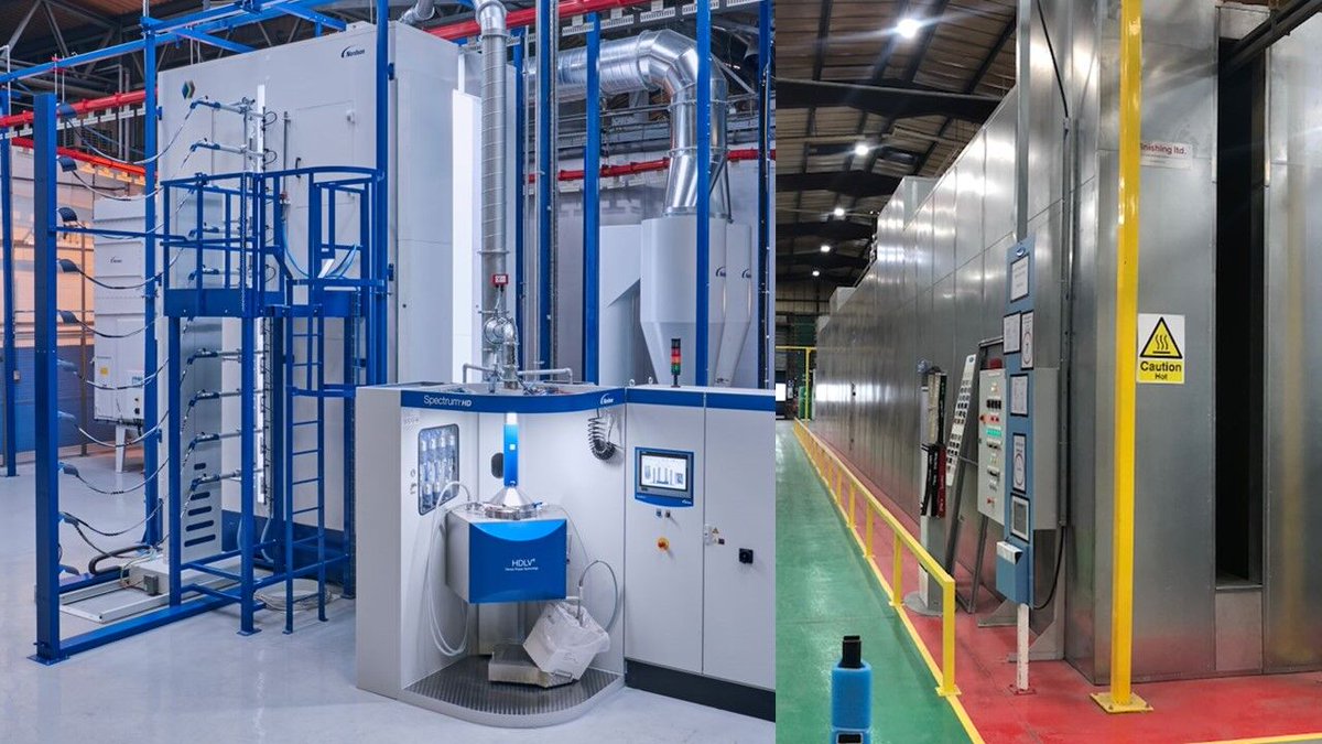 tdfinishingltd's tweet photo. A recent installation of a straight through #PowderCuringOven has just been commissioned and is now fully operational.
The customer, a world leading manufacturer of garage doors came to #tdfinishing.
Discover our solution...https://t.co/KRQ0fA1dIE
#PowderCoatingSystems #UKmfg https://t.co/DufX0SIcha