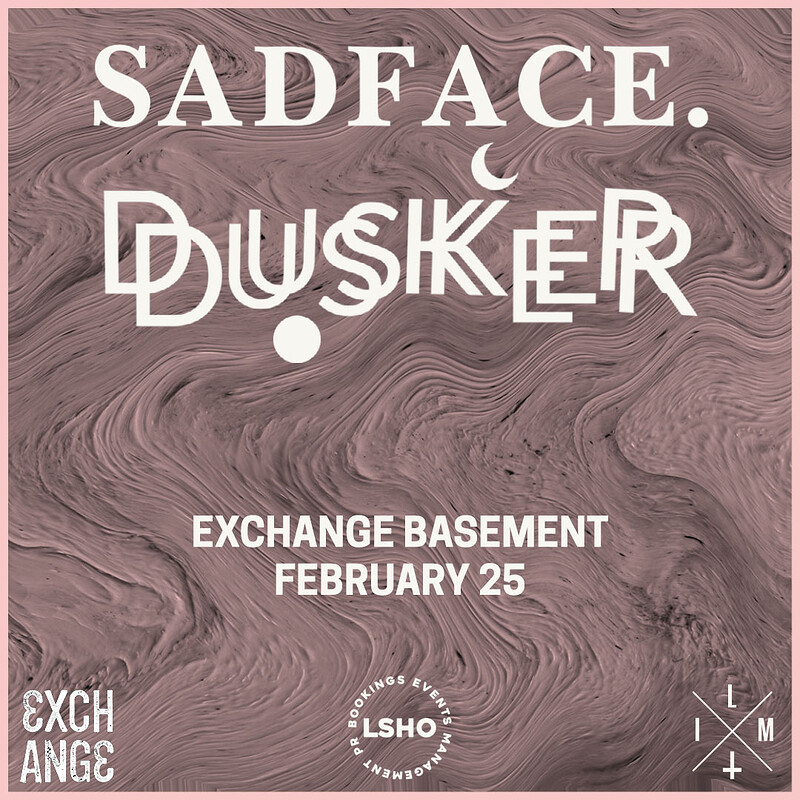 In Feb <a href="/SadfaceUK/">SADFACE</a> London Alt-Punks mangling frenetic fretwork with off-kilter beats and fuckyourlife vocal abuse. Get vexed. // hdfst.uk/E69220
