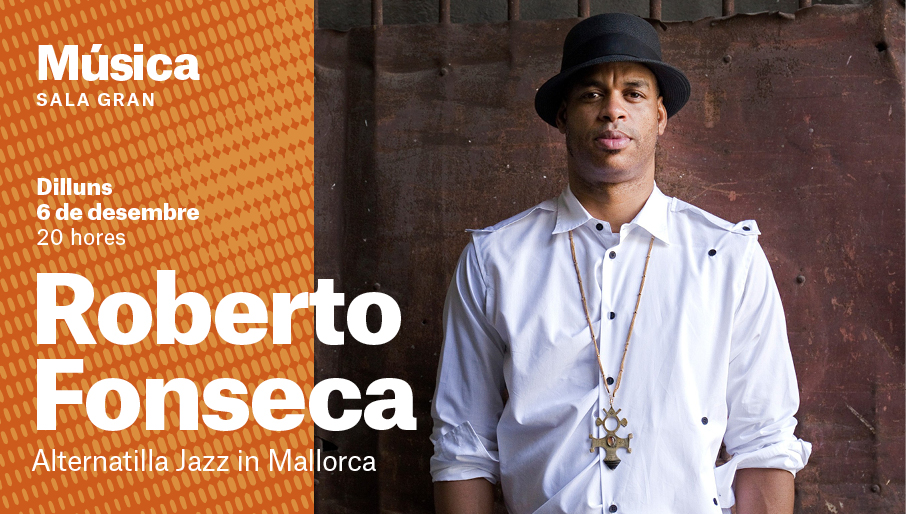 teatreprincipal's tweet photo. 🎹 Roberto Fonseca és un dels grans pianistes de #jazz del moment, i el tendrem #avui #dilluns a la Sala Gran, acompanyat de bateria i contrabaix.
En el marc de l'@alternatilla Jazz Festival 👉 https://t.co/UIFGv9ftJA 
📌 Dilluns 6 de desembre, 20h #ElPrincipalPuntdeTrobada https://t.co/wY1iBqfiDG