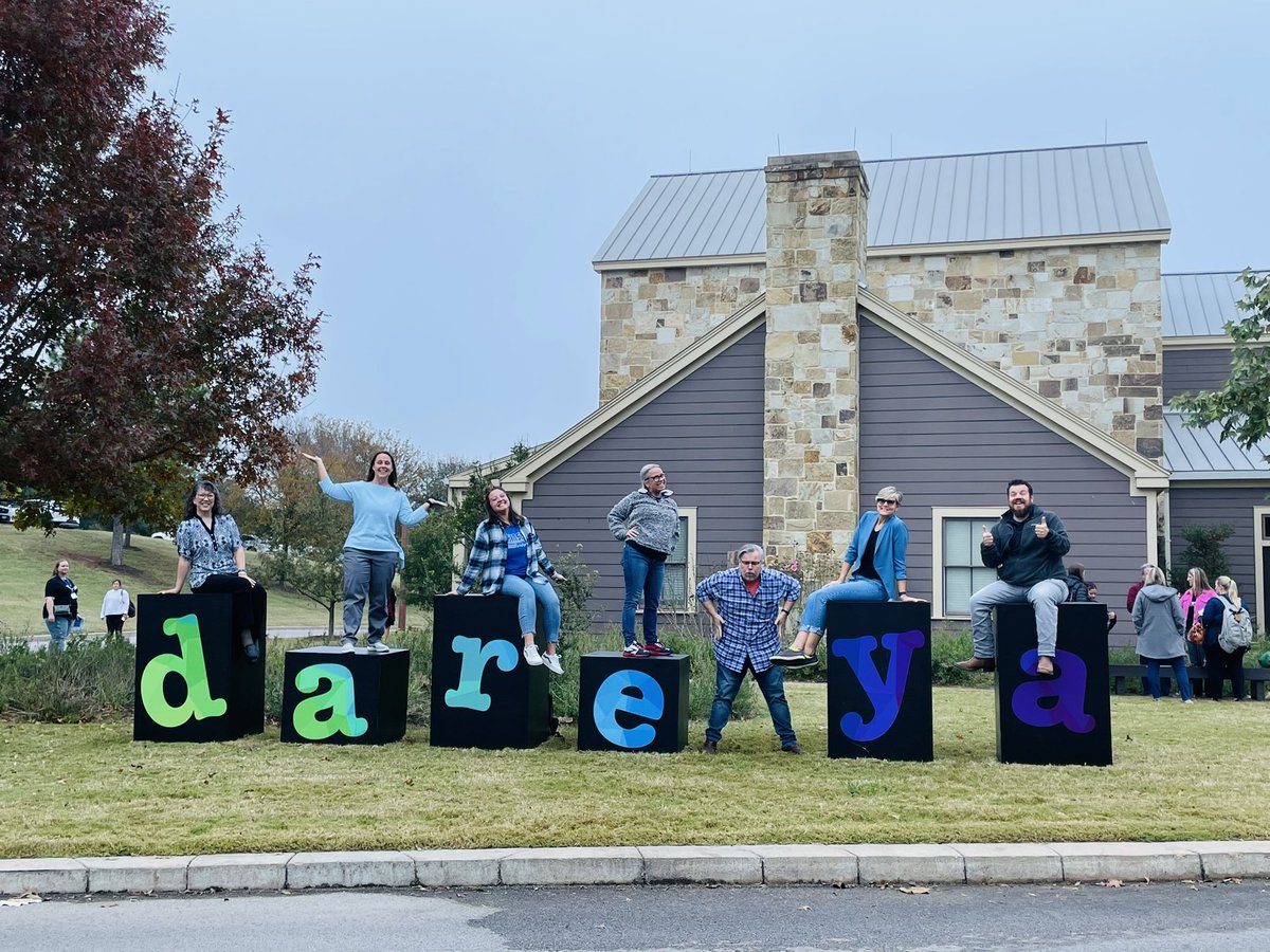 LeoneClark's tweet image. What a great think! Conference!!! I ❤️ @lead4ward ! #dareya #think2021 Check out this gaggle of Gators from the ESC &amp;amp; high school!! ❤️🐊❤️