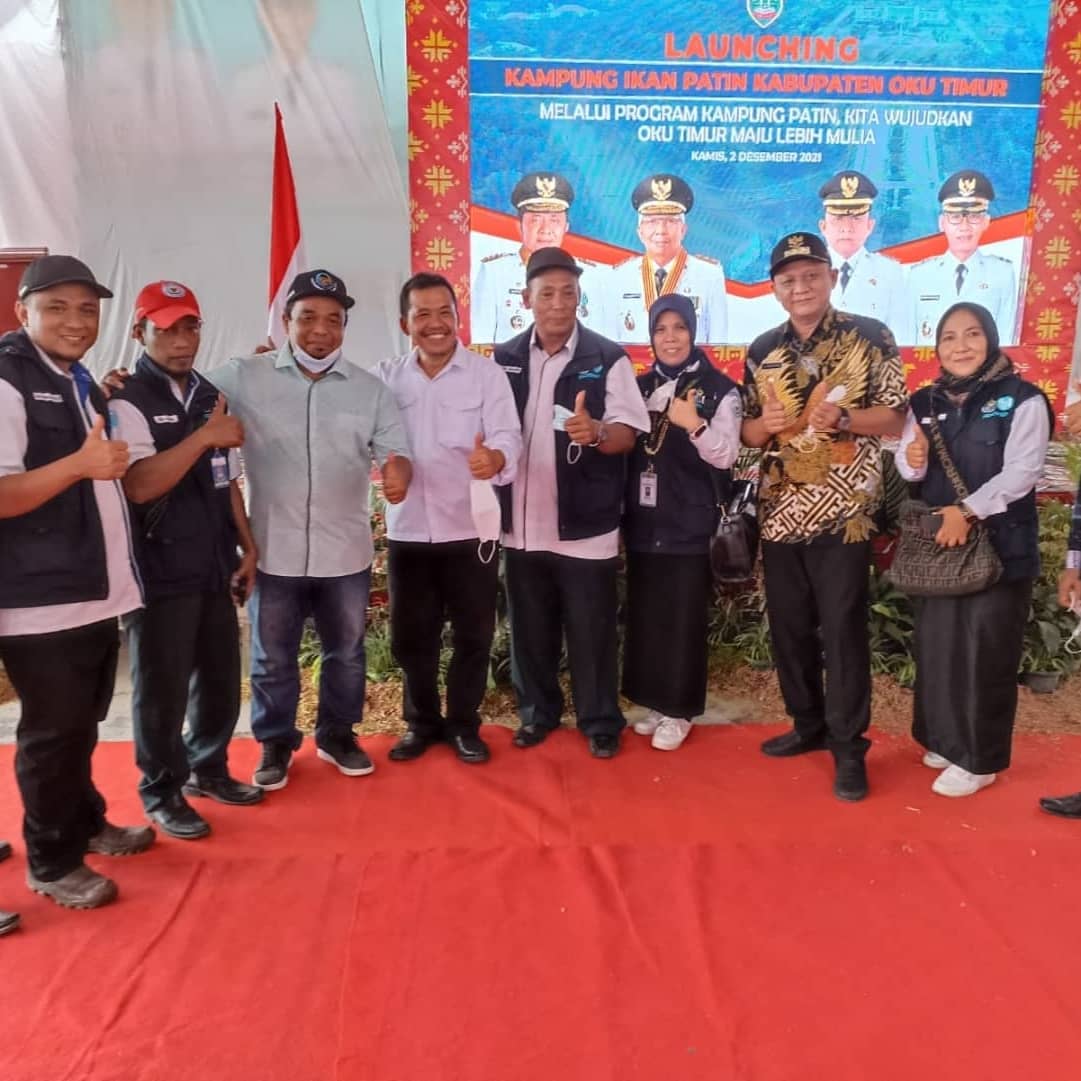 sutisnadedi32's tweet photo. Launching Kampung Ikan Patin Kabupaten OKU Timur oleh Direktorat Jenderal Perikanan Budidaya @BudidayaKKP Kementerian Kelautan dan Perikanan @kkpgoid 
@kibosemeraut @tEacKa_GassaNia @anNika_okut @adinasmanidigm1 @Khoirul__Anam @Desuneti1 @BPBAT_JAMBI https://t.co/tfxPAneWMx