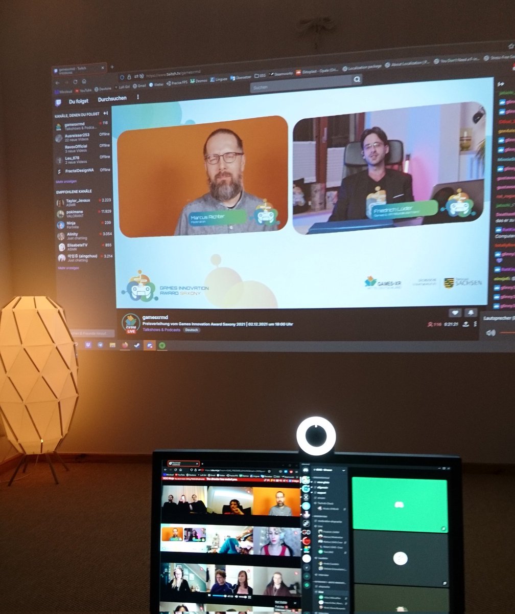 Wir sind am Start und live auf twitch! Mit RECONNECT nominiert für die beste Innovation unter den Computerspielen in Sachsen  #gias #gamesxr

twitch.tv/gamesxrmd