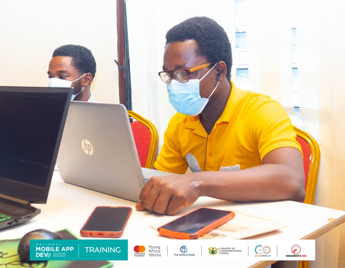 grassrootshubgh's tweet image. 𝗡𝗮𝘁𝗶𝗼𝗻𝗮𝗹 𝗠𝗼𝗯𝗶𝗹𝗲 𝗔𝗽𝗽 𝗧𝗿𝗮𝗶𝗻𝗶𝗻𝗴

We rounded the week off with lessons on 'Building Apps with state'. Trainees are able to distinguish between Stateful and Stateless Widgets and when each should be used.

#GrassRootshub
#GTLBasePrograme
#MobileApp