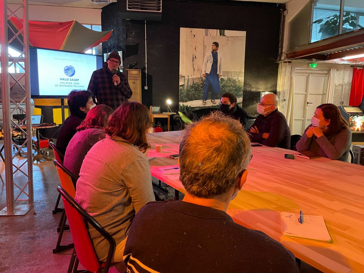 FabCityParis's tweet photo. 🏭 Aujourd'hui : Fab City Grand Paris a présenté @CentrinnoEU lors d'une rencontre organisée par @RCE_infos , dans le cadre du programme européen @transmaking . 
Cet atelier a eu lieu à La Miroiterie (Ivry-sur-Seine).
#H2020 #centrinnoEU https://t.co/loAclJiWuC