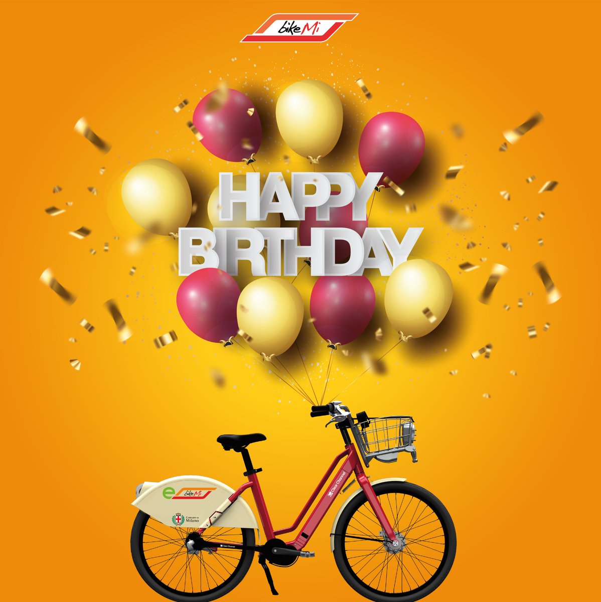 BikeMi compie 13 anni!
Per festeggiare insieme oggi le tariffe d'uso saranno gratuite!