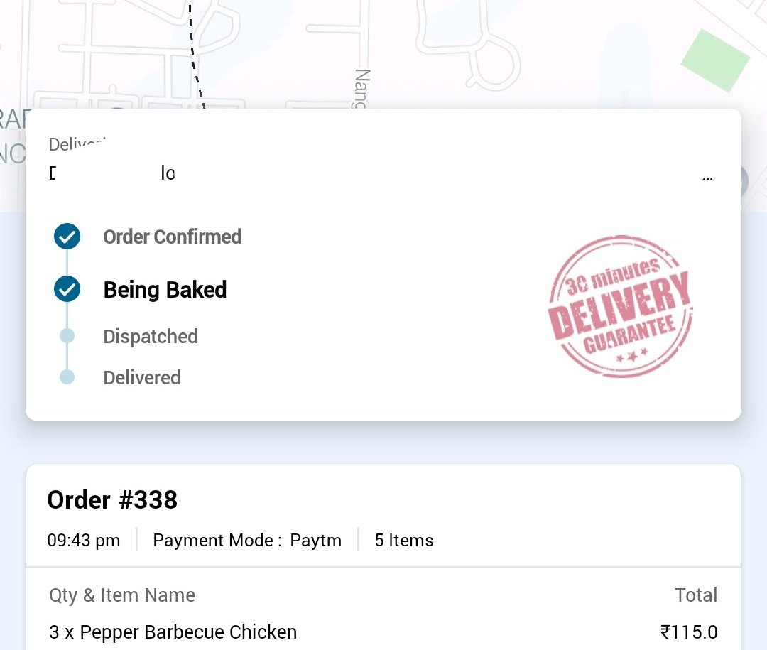 nirbhaymatta's tweet photo. @dominos_india still waiting for my order, unable to track on the app and Store no. is unavailable, what is this service? https://t.co/mGUbfhrdk9