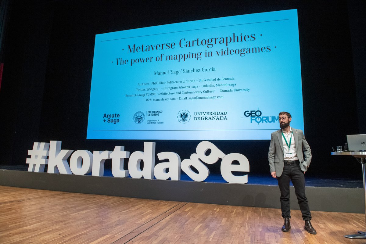Sagarq_'s tweet photo. Some nice pics from keynote lecture last Friday during the #Geoforum #Kortdage conference at Aalborg, Denmark. Fantastic pics! It has been a pleasure sharing my interests and inquiries on architecture and game studies which such a stimulating community.

Avanti! https://t.co/1z3kiNrZLH