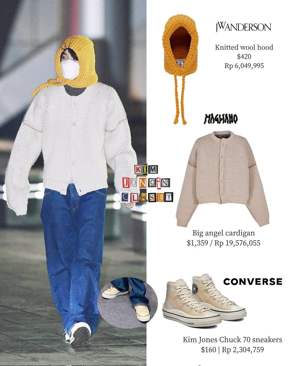 Jongin's Style 🐻 (@kimjongincloset 
