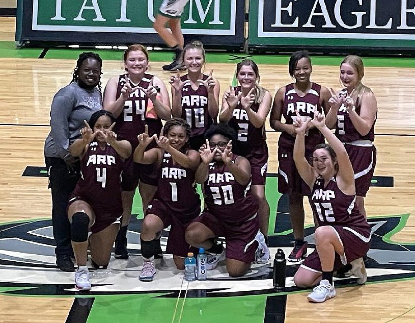 ArpISD's tweet photo. GAMEDAY: Best of luck to our @Arp_JH Basketball teams as they face #BattleFor838 rival @WestRuskRaiders. The girls will be on the road in New London, while the boys will play at home. Action gets going at 5:00pm in both venues. #TPND #bEASTtexas https://t.co/O1wggyvHkS