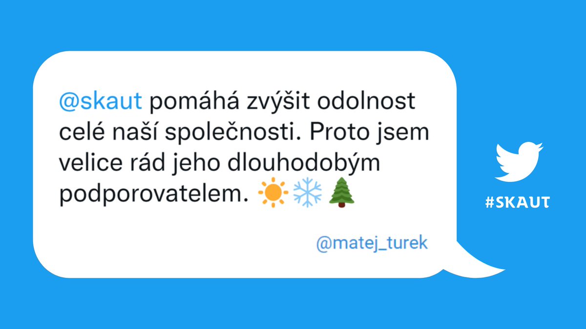 Dnes slavíme 32 let od poslední obnovy skautingu, a to i díky narůstajícímu počtu našich dárců. K podporovatelům skautských hodnot se můžete přidat třeba při našich dnešních „narozeninách,“ na bit.ly/darujme_skautum. Za každou podporu i retweet děkujeme! ❤ #skaut