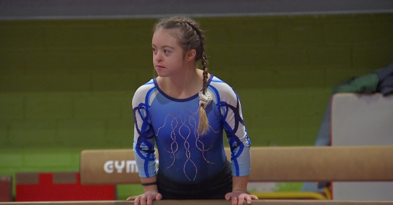 esport3's tweet photo. 👏 La lleidatana Àngela Mora farà història 

🤸 Primera gimnasta amb síndrome de Down que participarà en un Campionat d'Espanya per a persones sense discapacitat

A per totes campiona! 

#TNTV3