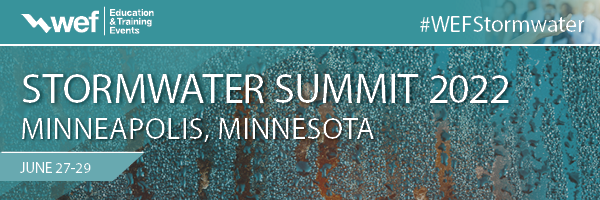 WEFstormwater's tweet photo. Your chance to submit your abstract for Stormwater Summit 2022 ends next month. Don’t miss your opportunity to showcase at #WEFStormwater as a potential speaker at technical sessions and pre-conference workshops. https://t.co/mPxzyLUAKB https://t.co/y5ZX6MvaYe